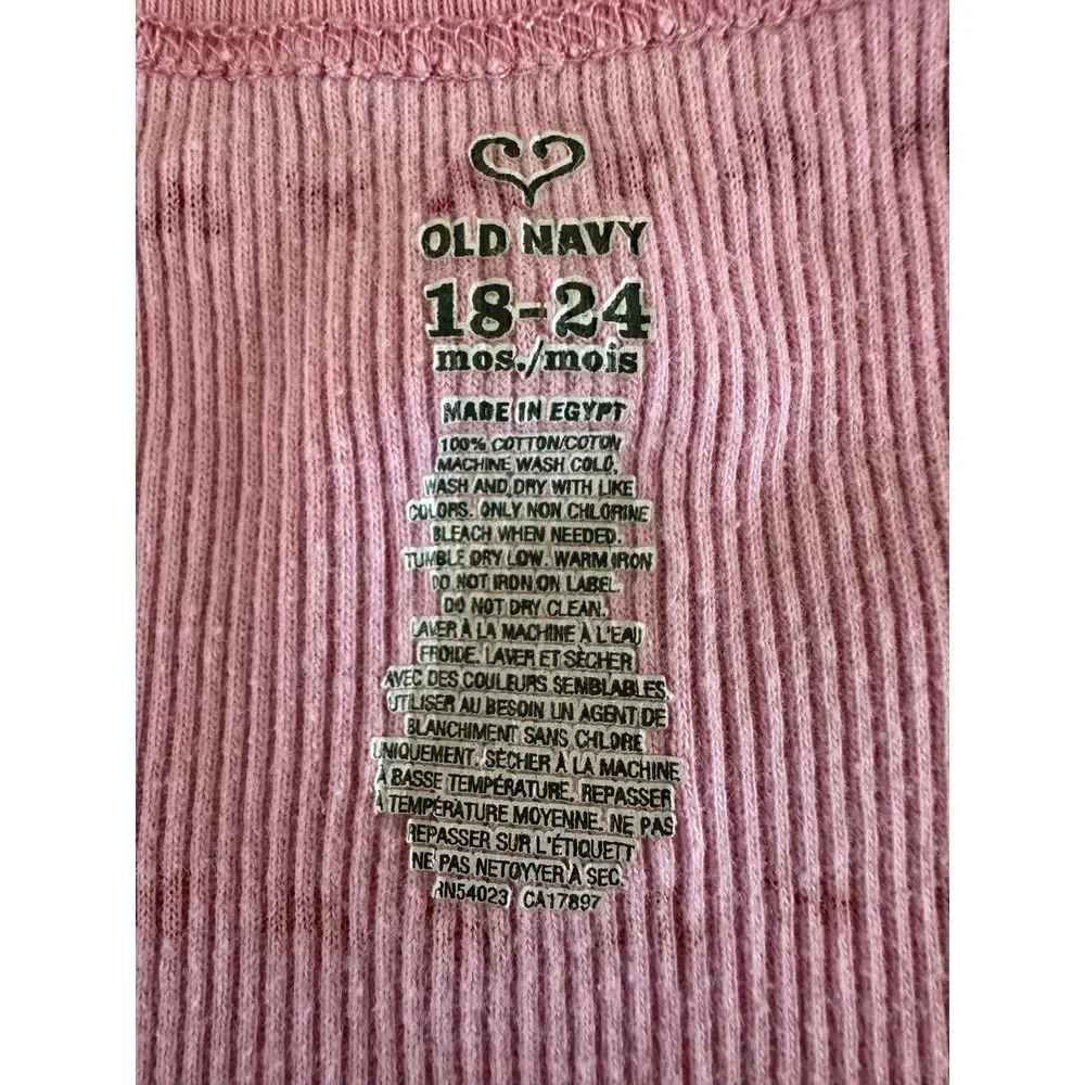 Old Navy Tank‎ Top Girls 18-24 Months Sleeveless